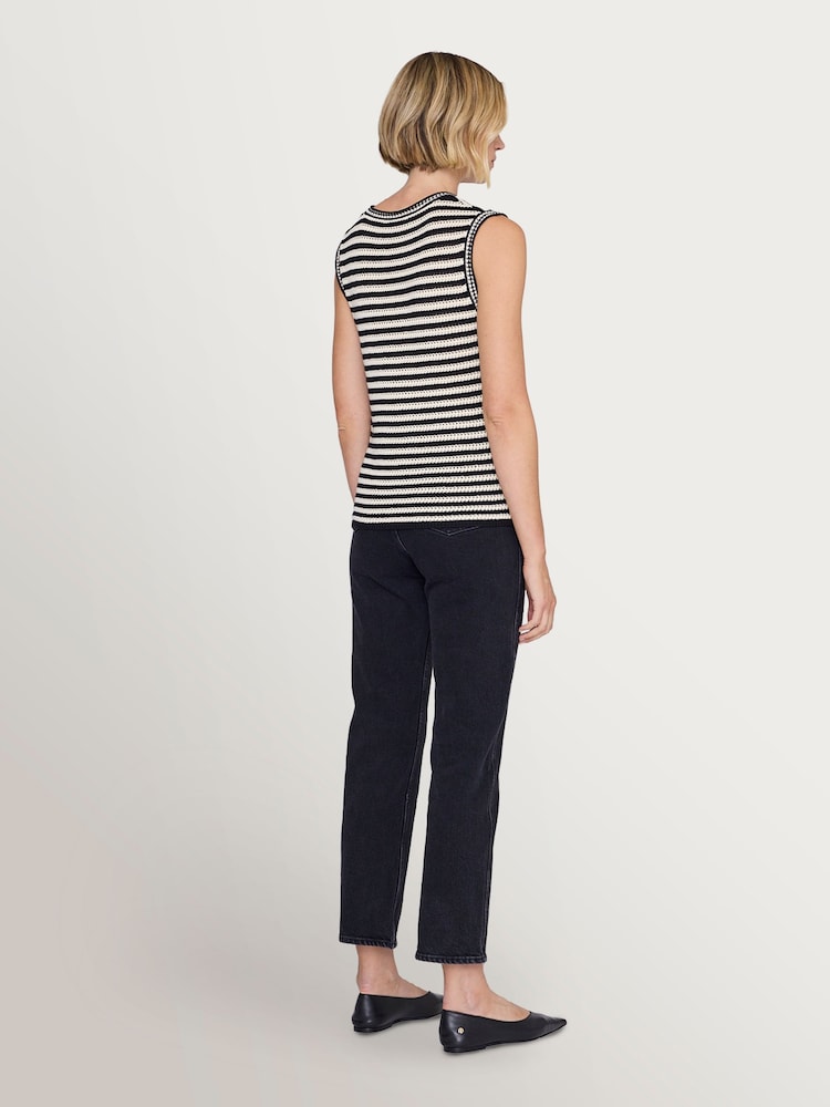 ANINE BING Black Lowen  Knitted Vest - Image 2 of 3