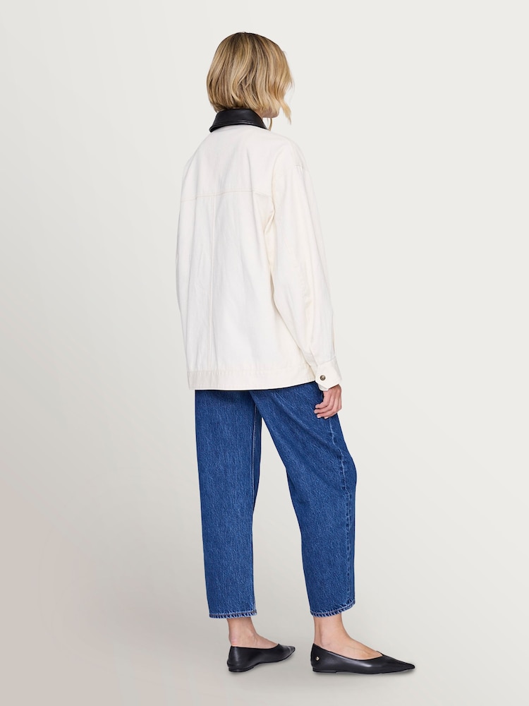 ANINE BING Cream Holden Jacket - Image 2 of 3