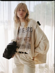 ANINE BING Cream Holden Jacket - Image 4 of 5