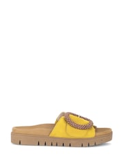 Gabor Yellow Everly Mule Sandals - Image 1 of 5