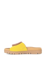 Gabor Yellow Everly Mule Sandals - Image 2 of 5