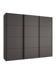 Wiemann Grey Philadelphia Wardrobe 2.5m Sliding 1.5m - Image 2 of 4