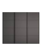 Wiemann Grey Philadelphia Wardrobe 2.5m Sliding 1.5m - Image 3 of 4