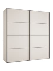 Wiemann Cream Philadelphia Wardrobe 2m Sliding 1.5m - Image 2 of 4