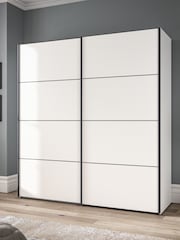 Wiemann White Philadelphia 2m Sliding Wardrobe - Image 1 of 4