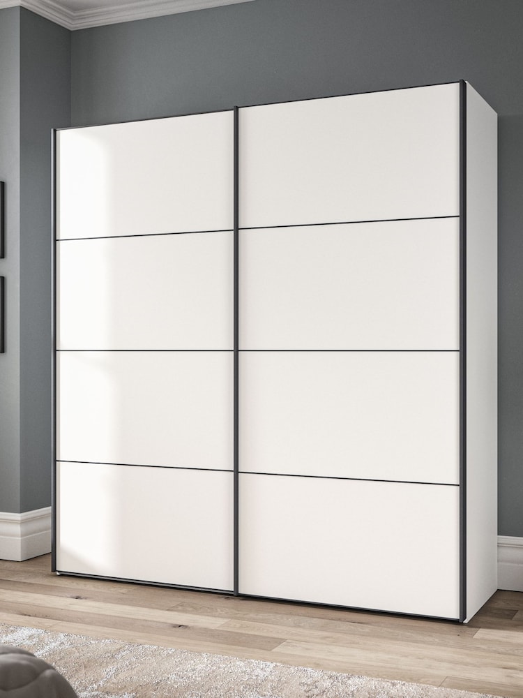 Wiemann White Philadelphia 2m Sliding Wardrobe - Image 1 of 4
