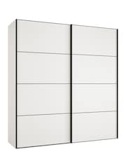 Wiemann White Philadelphia 2m Sliding Wardrobe - Image 2 of 4