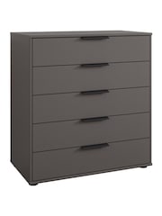 Wiemann Grey Philadelphia 5 Drawer Chest - Image 2 of 3