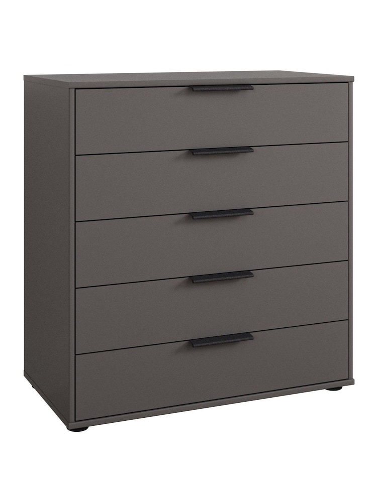 Wiemann Grey Philadelphia 5 Drawer Chest - Image 2 of 3