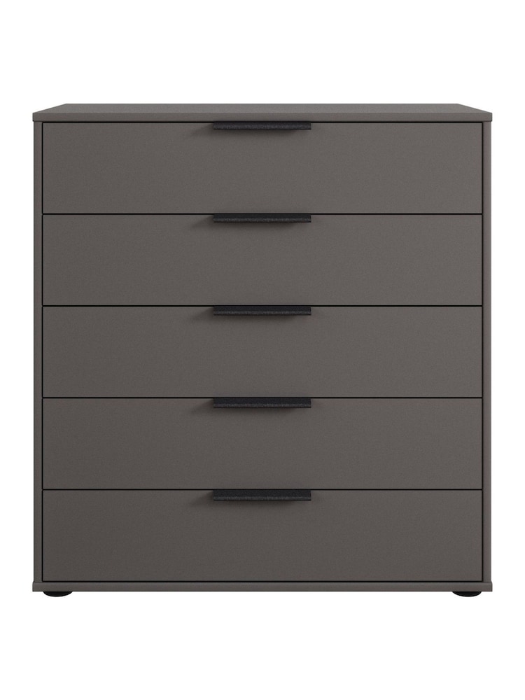 Wiemann Grey Philadelphia 5 Drawer Chest - Image 3 of 3