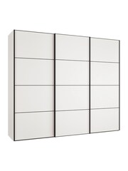 Wiemann White Philadelphia Wardrobe 2.5m Sliding 1.5m - Image 2 of 4