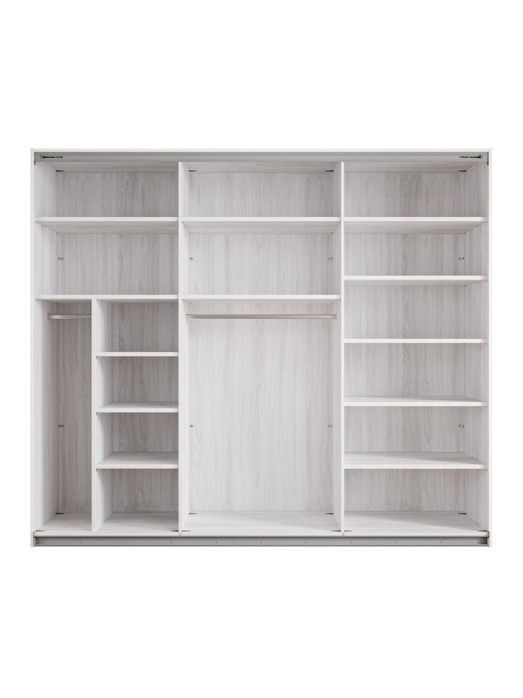 Wiemann White Philadelphia Wardrobe 2.5m Sliding 1.5m - Image 4 of 4 Wiemann White Philadelphia Wardrobe 2.5m Sliding 1.5m - Image 4 of 4