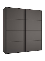Wiemann Grey Philadelphia Wardrobe 2m Sliding 1.5m - Image 2 of 4