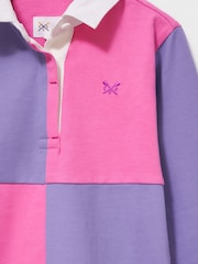 Crew Clothing Long-Sleeve Harlequin Rugby Shirt - სურათი 3 3-დან