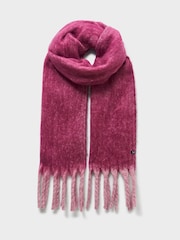 Crew Clothing Two Tone Tassel Scarf - Imaginea 2 din 2