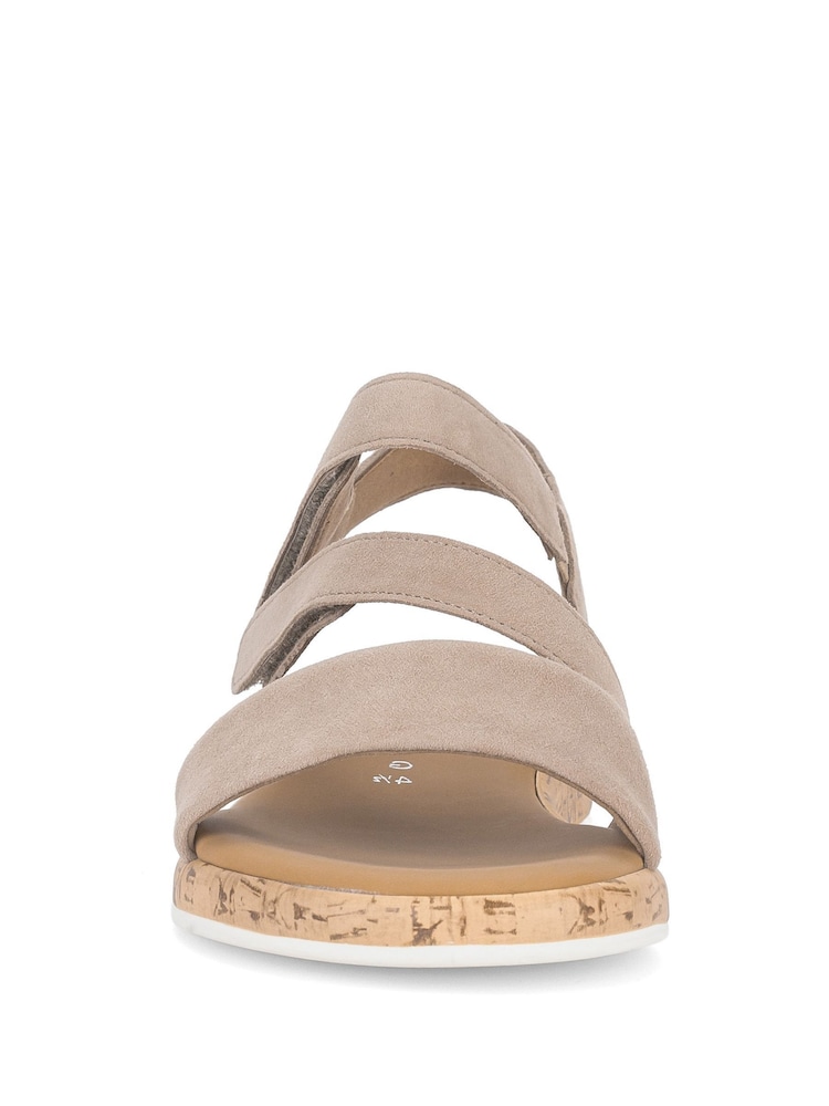 Gabor Natural Oporto Strap Sandals - Image 5 of 5 Gabor Natural Oporto Strap Sandals - Image 5 of 5