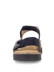 Gabor Blue Shout Platform Sandals - Image 4 of 5