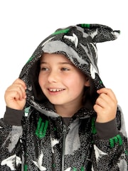 Character Black Wicked Elphaba Glitter Onesie With Detachable Cape - Image 9 of 12