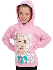 Character Pink Disney Frozen Hoodie Glitter Elsa - Image 11 of 12