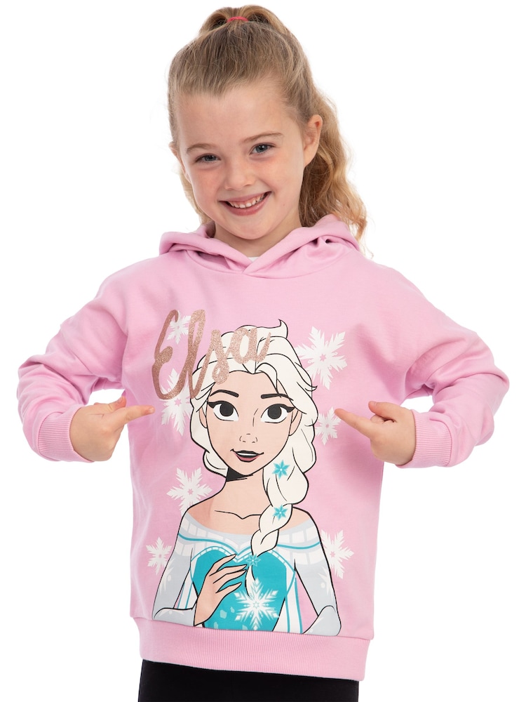 Character Disney Frozen Hoodie Glitter Elsa - صورة 12 من 12 Character Disney Frozen Hoodie Glitter Elsa - صورة 12 من 12
