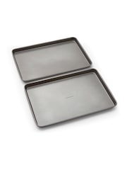 Morphy Richards Set of 2 Silver Grey 15x10" Oven Trays - Image 2 of 6