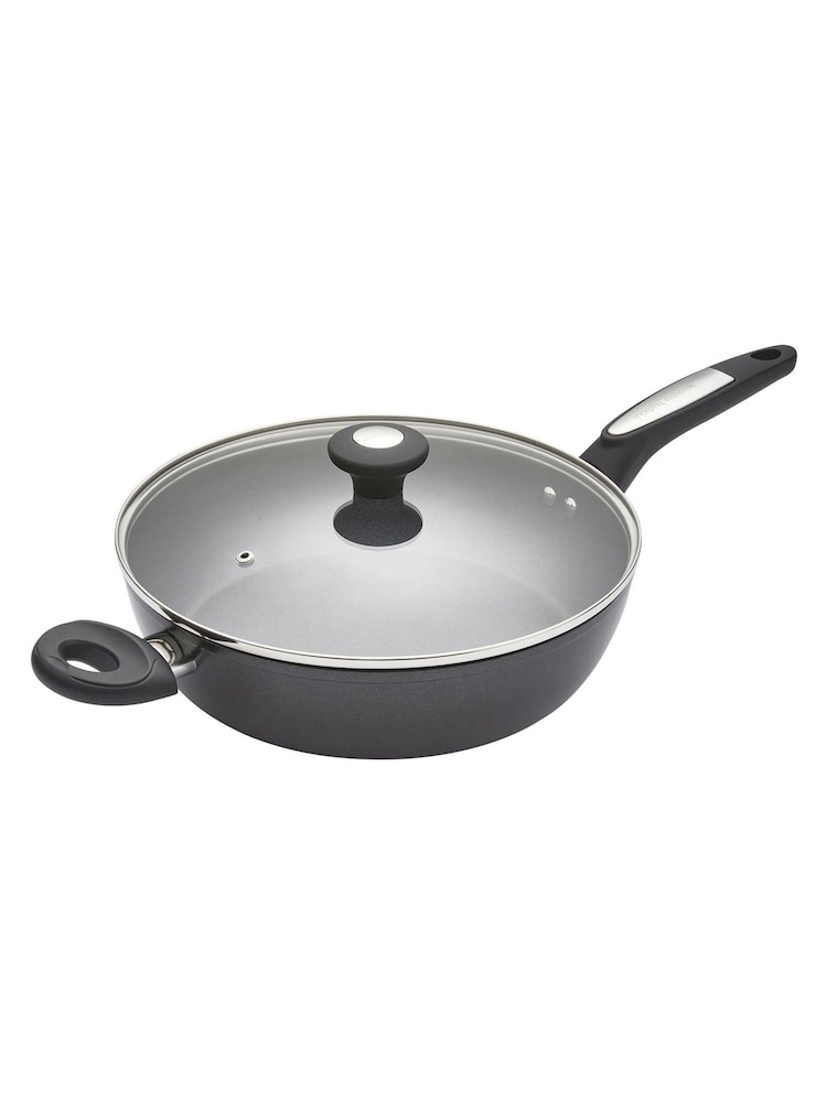 Morphy Richards Graphite Forged Aluminium Lidded Saute Pan - Image 1 of 6