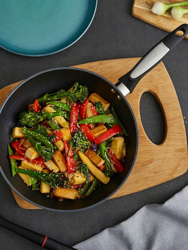 Morphy Richards Graphite Forged Aluminium Pan Wok - Image 2 of 6