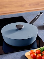 Morphy Richards Blue Aluminium Casserole & Saute Bundle - Image 6 of 6