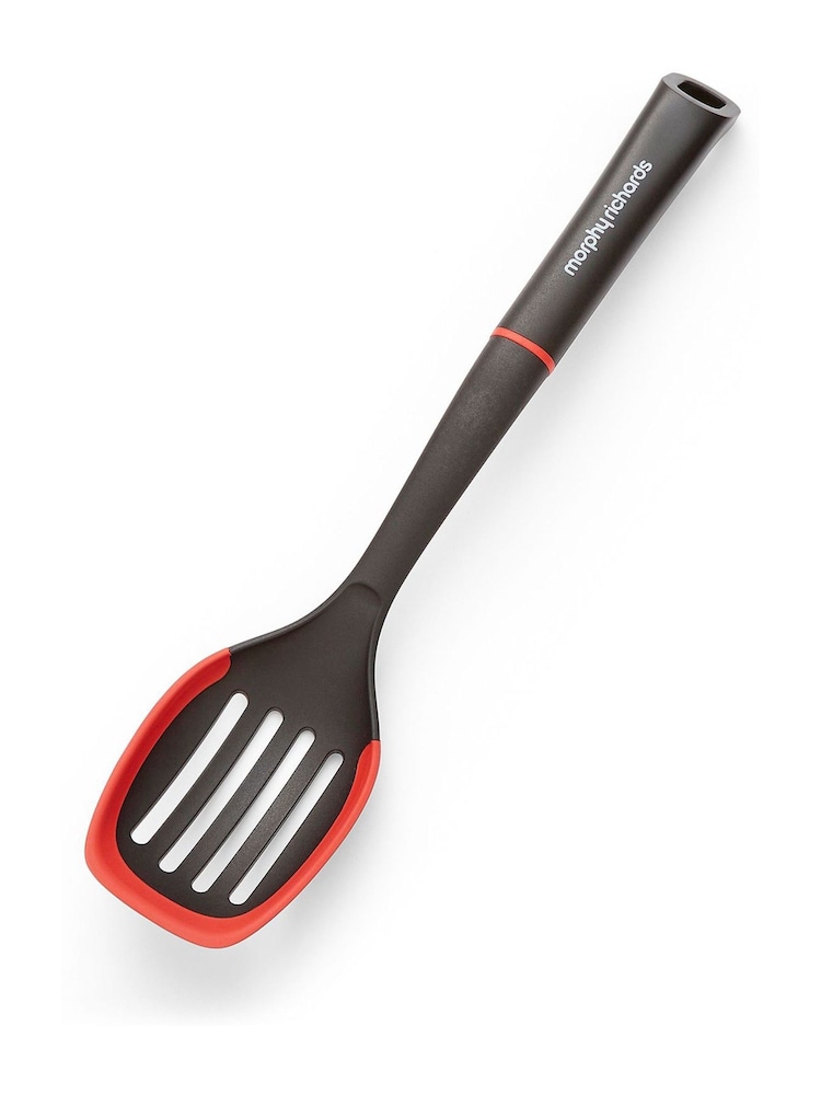 Morphy Richards Black Red Solid and Slotted Spoon Set - Image 5 of 5