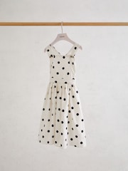 Reiss Ivory Spot Matilda Dresses - Image 1 of 3