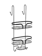 Showerdrape Black Dante Hanging Shower Caddy - Image 2 of 3