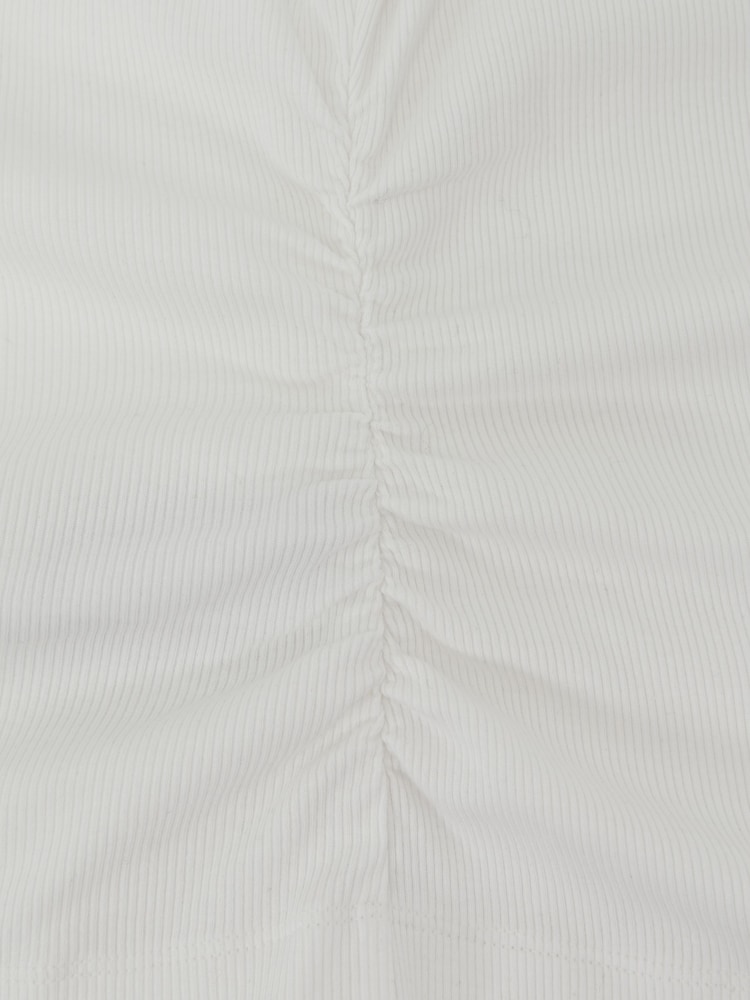 Reiss White Simone Stretch-Cotton High-Neck Vest - Image 6 of 6 Reiss White Simone Stretch-Cotton High-Neck Vest - Image 6 of 6