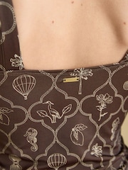 Joules Knot Front Tankini Top - Imagen 6 de 7
