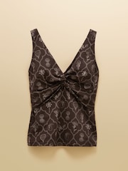Joules Knot Front Tankini Top - Imagen 7 de 7