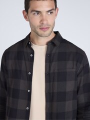 Preto - Camisa de flanela Animal Cove - Imagem 5 de 5