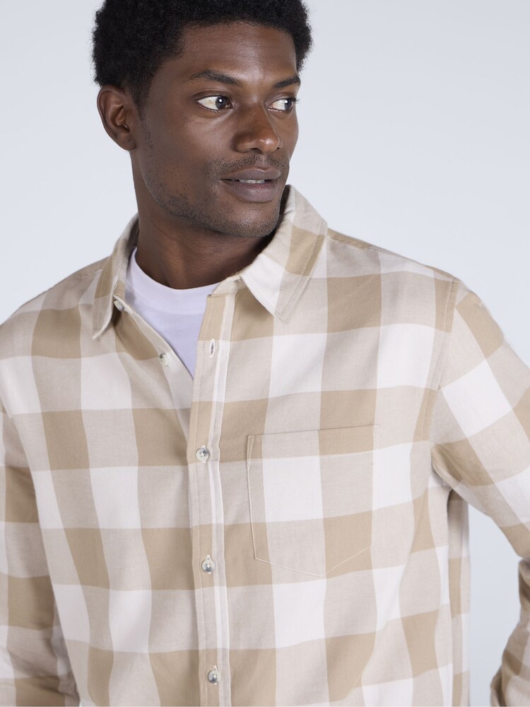 Creme - Camisa de flanela Animal Cove - Imagem 5 de 5