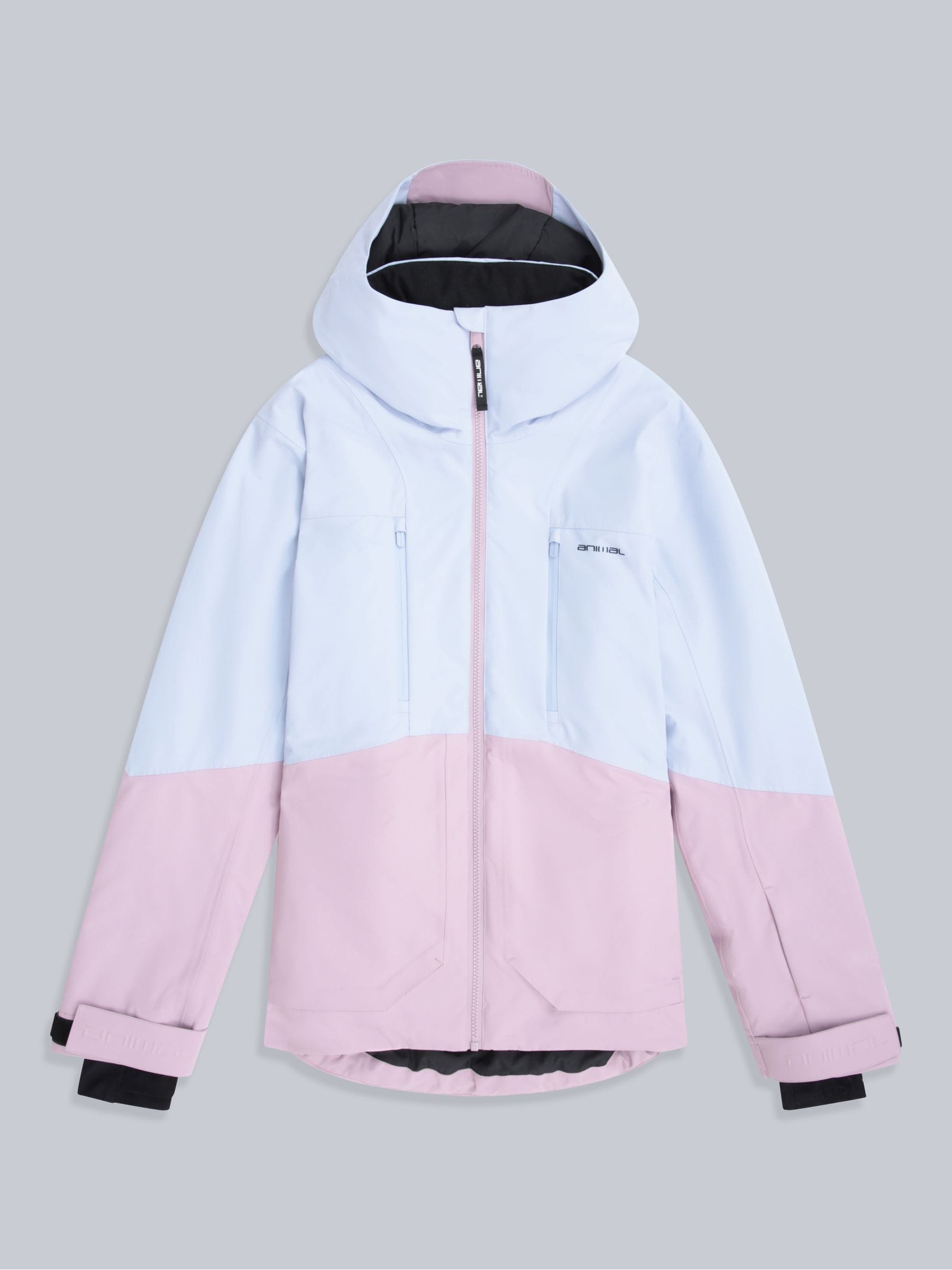 Animal Women's Blue Juniper Panelled Ski Jacket