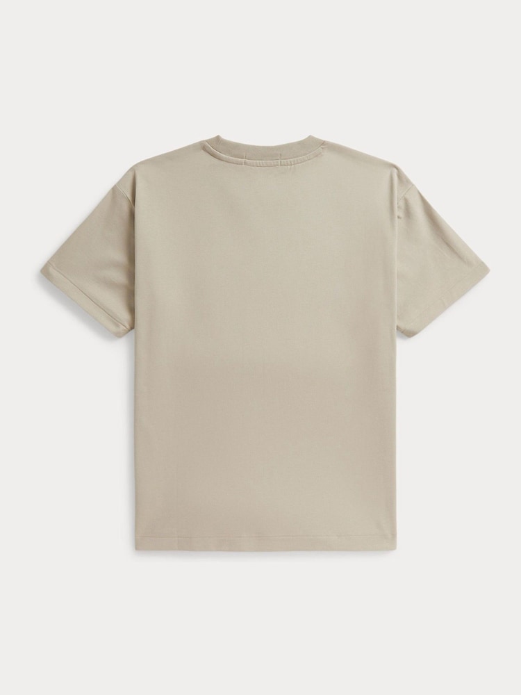 Polo Ralph Lauren Natural Oversize T-Shirt - Image 2 of 2