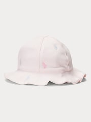 Polo Ralph Lauren Pink Pony Cotton Summer Hat - Image 2 of 2