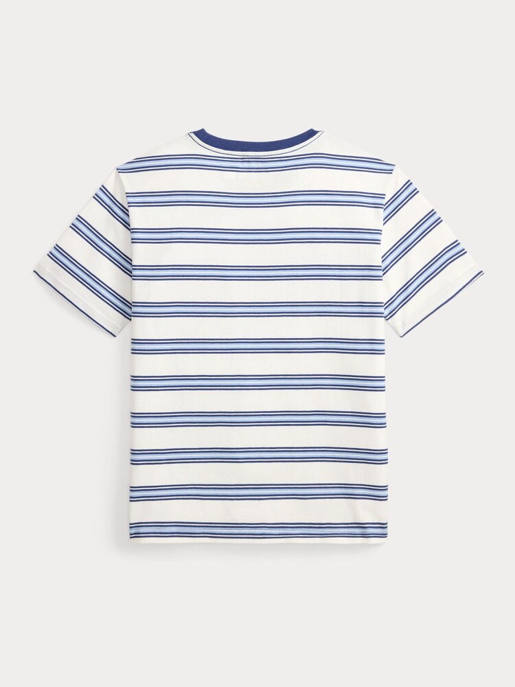 Polo Ralph Lauren Blue Stripe T-Shirt - Image 5 of 5