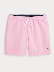 Polo Ralph Lauren Pink Traveler Swimshorts - Image 1 of 2