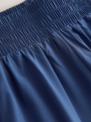 Blue Active Palazzo Wide Leg Joggers - Image 6 of 7