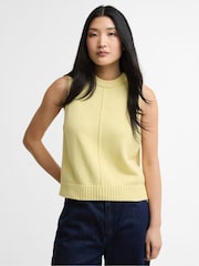 Barbour® Yellow Avon Knitted Vest - Image 1 of 7