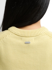 Barbour® Yellow Avon Knitted Vest - Image 5 of 7