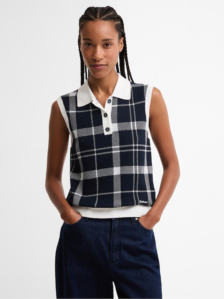 Barbour® Natural Allerdale Knitted Vest - Image 1 of 7