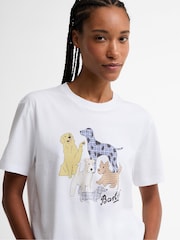 Barbour® White Fawley T-Shirt - Image 4 of 6
