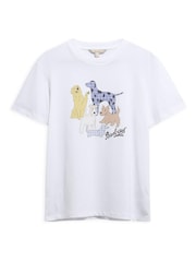 Barbour® White Fawley T-Shirt - Image 5 of 6