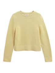 Barbour® Yellow Fawley Knitted Jumper - Image 6 of 7
