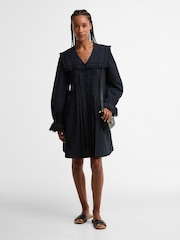 Barbour® Blue Tisbury Mini Dress - Image 2 of 8