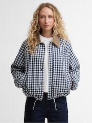 Barbour® Blue Ovingham Casual Jacket - Image 1 of 7
